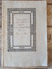 Commentario storico critico usato  Italia