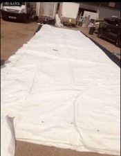 Marquee roof pvc for sale  WIMBORNE
