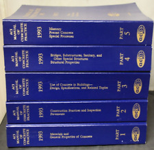 ACI Manual of Concrete Practice 1993 - 5 Volume Complete Book Set | Engineering segunda mano  Embacar hacia Argentina