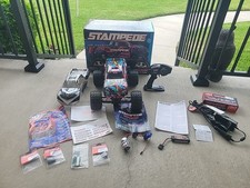 Controle remoto Traxxas Stampede XL-5 2WD RTR Monster Truck + bateria extra + extras comprar usado  Enviando para Brazil