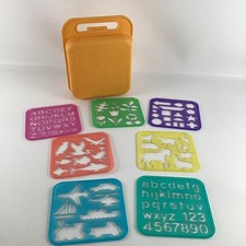 Tupperware alphabet stencil for sale  Warren