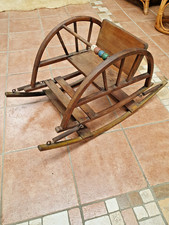 Vintage wooden baby for sale  ELY