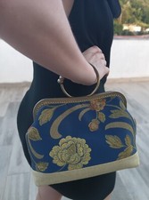 Borsa tessuto jacquard usato  Italia