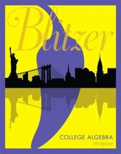 College algebra blitzer for sale  Marion