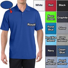 Camisa polo masculina absorção de umidade Dri Fit micro malha XS - XL 2XL, 3XL, 4XL NOVA comprar usado  Enviando para Brazil