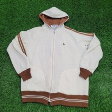 Moletom com capuz feminino vintage anos 80 MOD grande 21x25 bege comprar usado  Enviando para Brazil