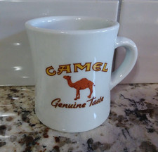 Caneca de café cigarros vintage CAMEL sabor genuíno gráficos colecionáveis pesados comprar usado  Enviando para Brazil