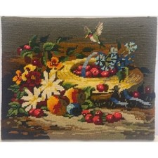Finished sunset needlepoint for sale  Youngsville