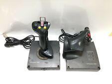 Controlador de joystick e acelerador simulador de voo SAITEK X35T e X36F, usado comprar usado  Enviando para Brazil
