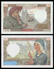 Billet 50francs jacques d'occasion  Ranville