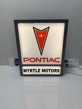 Pontiac dealership sign d'occasion  Expédié en Belgium