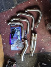Zx6r stainless exhaust for sale  DALKEITH