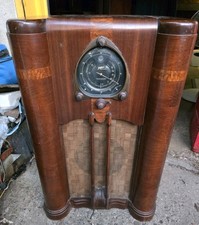Rádio tubo ZENITH ART-DECO 9S262 todo original intocado década de 1930 comprar usado  Enviando para Brazil