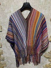 Missoni multicolored poncho d'occasion  Expédié en Belgium