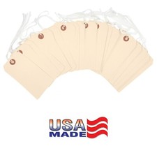 100 manila tags for sale  Emporia