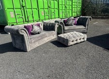 Chesterfield seater footstool for sale  DONCASTER