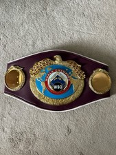 Wbo championship belt for sale  GRAVESEND