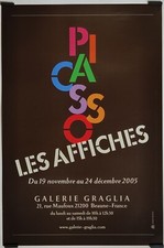 Picasso affiches galerie d'occasion Picasso affiches galerie d'occasion  Paris XII