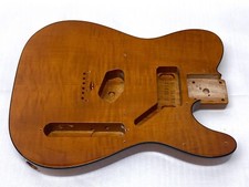 PEQUENA RACHADURA! Guitarra elétrica Fender Squier TELE BODY Flame Maple Top FMT Mocha comprar usado  Enviando para Brazil