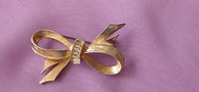 Brosche gold schleife gebraucht kaufen  München