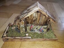 Krippe holzkrippe weihnachtskr gebraucht kaufen  Bamberg