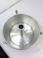 Antigo Mirro Angel Food Cake PAN 10x4 redondo 2 peças tubo de alumínio assadeira lata frete grátis comprar usado  Enviando para Brazil