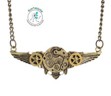 Halskette steampunk flügel gebraucht kaufen  Hannover