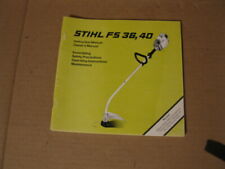 Stihl english instruction for sale  Maryville