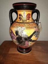 Vase poterie peint d'occasion  Saint-Vallier