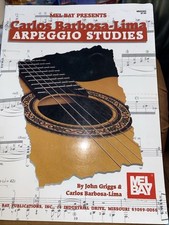 CARLOS BARBOSA-LIMA ARPEGGIO STUDIES FOR GUITAR By John Griggs & C. Barbosa-Lima comprar usado CARLOS BARBOSA-LIMA ARPEGGIO STUDIES FOR GUITAR By John Griggs & C. Barbosa-Lima comprar usado  Enviando para Brazil