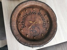 Schultheiss brauerei wanduhr gebraucht kaufen  Grebin