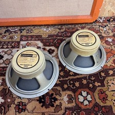 Par 2x Alto-falante Vintage 1974 Celestion Creamback G12H 30w 16ohm T1886 12" década de 1970* comprar usado  Enviando para Brazil
