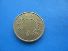 (21C4) 22mm WERTMARKE KARCHER ALEMANHA LAVAGEM DE CARRO MOEDA TOKEN COR DOURADA  , usado comprar usado  Enviando para Brazil