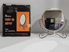 Vintage~MKCO~Espelho de Maquiagem de 5 Polegadas~2 Lados~Ampliação e Simples~Autônomo~Caixa comprar usado Vintage~MKCO~Espelho de Maquiagem de 5 Polegadas~2 Lados~Ampliação e Simples~Autônomo~Caixa comprar usado  Enviando para Brazil