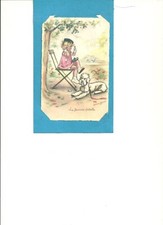 Carte illustration germaine d'occasion  Digne-les-Bains