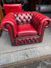 Chesterfield oxblood red for sale  GLASGOW
