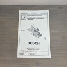 Bosch oem instructions for sale  Schenectady