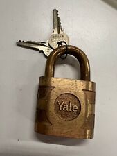 Yale brass padlock for sale  SUNDERLAND