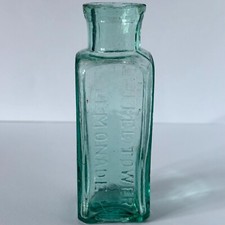 Aqua square glass for sale  CHATHAM