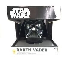 Usado, Máscara de plástico moldeado de peso pesado Star Wars Darth Vader Super Deluxe para adultos (2 piezas) segunda mano  Embacar hacia Argentina