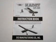 Vintage instructions sig for sale  Lancaster