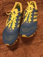 Tênis de corrida Adidas Springblade azul barbeador e limão masculino tamanho 15 com cadarço em excelente estado usado comprar usado  Enviando para Brazil