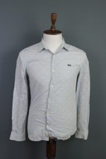 Lacoste Live Blue Striped Dooted Long Sleeve Button Dress Shirt Size 39 comprar usado Lacoste Live Blue Striped Dooted Long Sleeve Button Dress Shirt Size 39 comprar usado  Enviando para Brazil