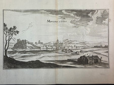 Moulins en Gilbert, Merian Topographiae Galliae 1655 Kupferstich comprar usado  Enviando para Brazil