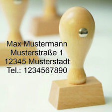 Stempel holzstempel firmenstem gebraucht kaufen  Gefrees