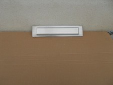Briefeinwurfklappe edelstahl gebraucht kaufen  Langenau