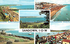 R291847 I o W Sandown The Pier Canoe Lake The Beach View from Battery Gardens Mu comprar usado  Enviando para Brazil