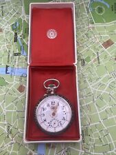 1960 Wille Freres Roskopf com caixa relógio de bolso, Montre , usado comprar usado  Enviando para Brazil