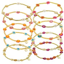 Armband blumen bunt gebraucht kaufen  Lage