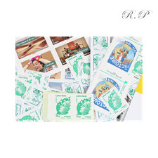 Lot 100 timbres d'occasion  Brignais